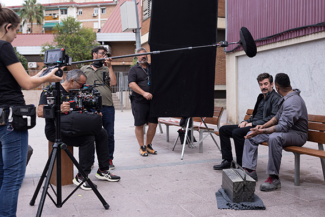 Rodaje de Mala persona (Foto: Lander Larrañaga)