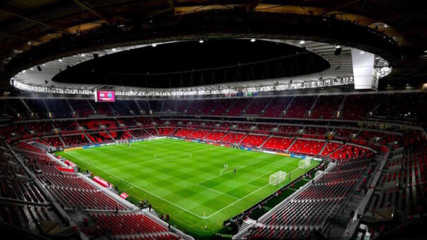  El campo Ahmad bin Ali, antes de un partido de clasificación para el Mundial de Qatar 2022 (Foto: EFE / RTVE)