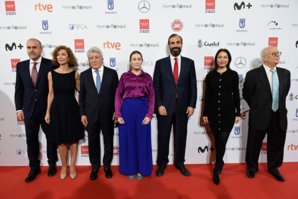 Miguel Ángel Benzal, Yolanda Flores, Enrique Cerezo, Marta Rivera,Eduardo Fernández Palomares, Andrea Levy, y Ramón Colom