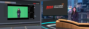 Voyager Trackless Studio is born, a graphics tool for virtual sets from Ross Video