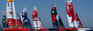 SailGP: la tecnología de Riedel con los bólidos del mar