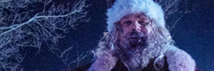 The sadistic Santa Claus of ‘Violent Night’, graded with DaVinci Resolve Studio