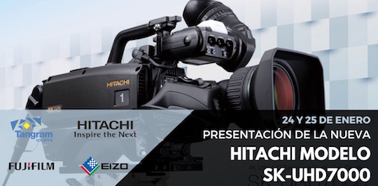 Hitachi estrenará en NAB 2022 su cámara 4K SK-UHD7000