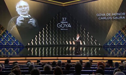 Carlos Saura, Goya de Honor 2023