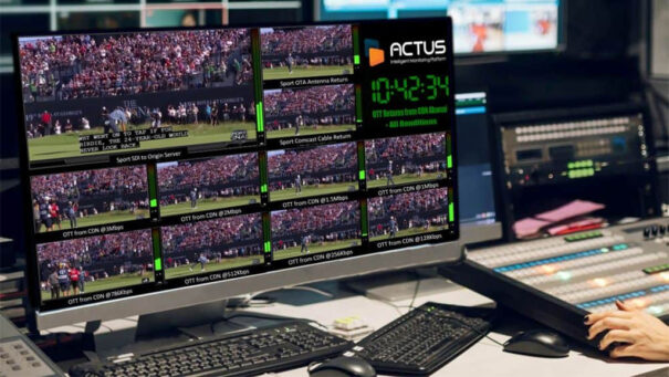 Actus OTT StreamWatch - plataforma de monitorización digital - NAB 2023