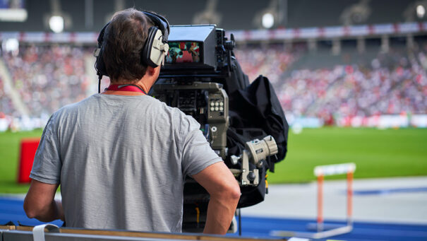 Deporte en directo - audiovisual - ingresos - operador de cámara - Broadcast