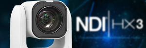 La PTZ KY-PZ510N de JVC ya es compatible con NDI|HX3