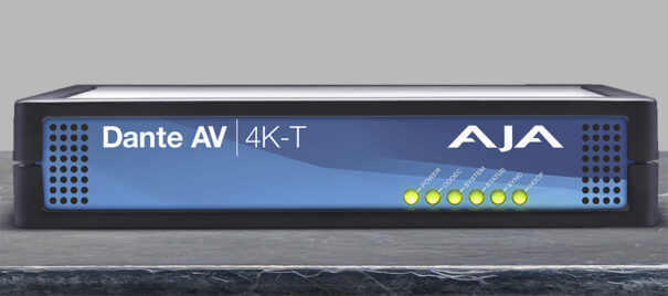 AJA - NAB 2023 - Dante AV