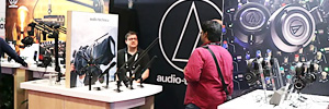 La captación de audio inmersivo llega a NAB 2023 con el BP3600 de Audio-Technica