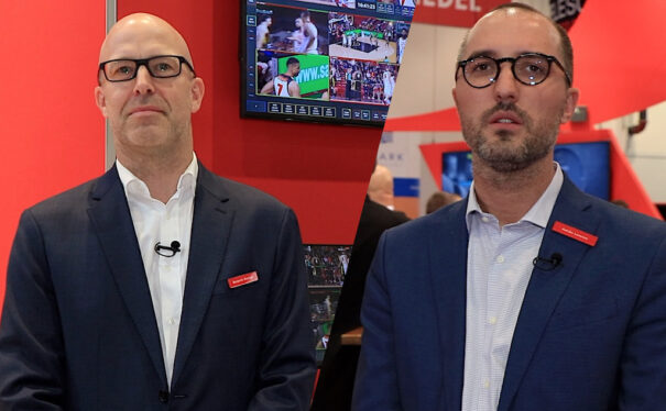 Adrián Lorenzo et Benjamín Marage, respectivement System Consultant South Europe et Sales Director CALA à Riedel