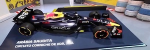 Sport TV nutzt bei der Formel-1-Berichterstattung die Augmented Reality und den Touchscreen von wTVision