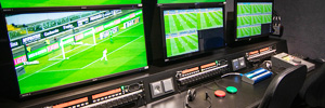 Broadcast Solutions integra una unidad móvil VAR certificada por la FIFA a la AFFA
