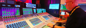 Mixbus debuts its new Evertz Studer Vista X console at Eurovision 2023