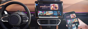 Sony y AWS unen fuerzas para llevar cine y televisión a los vehículos con Ridevu