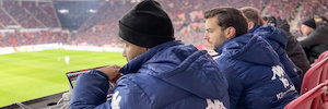 El equipo de la Bundesliga 1. FSV Mainz 05 emplea Bolero S de Riedel en sus comunicaciones