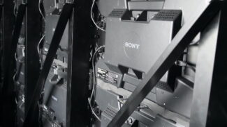 Set producción virtual Sony en Pinewood
