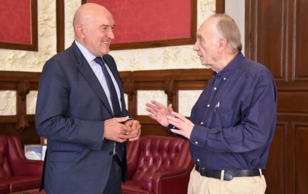 Goya 2024 10 febrero Valladolid - Fernando Méndez-Leite Jesus Julio Carnero (Foto: Ayuntamiento de Valladolid)