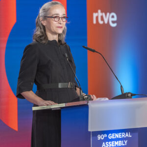 UER - Asamblea general - RTVE - Delphine Ernotte