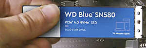 Western Digital presenta el SSD WD Blue SN580 NVMe, dirigido a creadores de contenido y profesionales