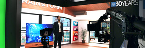 Brainstorm отмечает 30-летие IBC в мире в области графики, виртуальных студий и дополненной реальности
