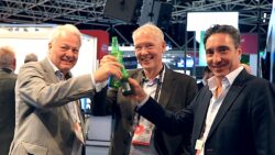 Ole P. Clausen, Tomas Nielsen y David Martínez (Datos Media)