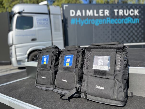 Dejero en la Hydrogen Record Run de Daimler Truck