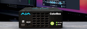 AJA ColorBox obtient la certification RED