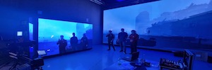 El Centro Experimental de Cine de Italia pone a prueba la producción virtual en base a las pantallas LED de Alfalite