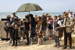 Andalucia Film Commission - La gran ruta de cine de Andalucía - (Foto: Rodaje en Huelva de Operación Barrio Inglés - Julio Vergne)