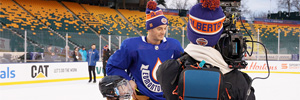 LiveU, content engine for the Edmonton Oilers NHL team