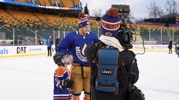 LiveU - Edmonton Oilers