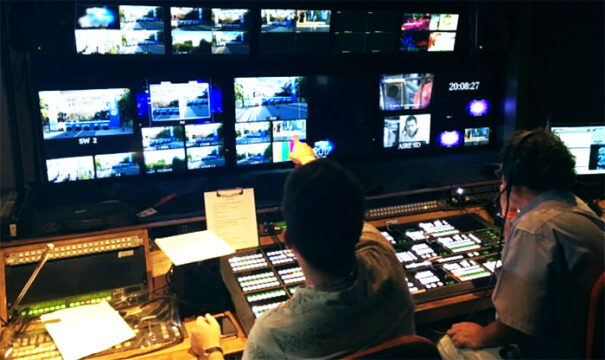 Sala de control - Televisión - Apagón SD - HD Transición - (Foto: Com212121mm)