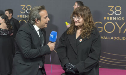 38 Premios Goya, Isabel Coixet en la alfombra roja