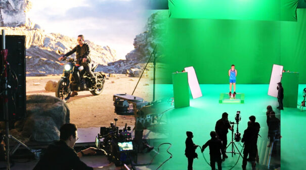 Chroma - Écran vert - VP Production Virtuelle - Production virtuelle. Photo : VP - Epic Games