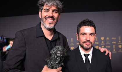 Andrés Gil y Jaume Martí, mejor montaje 38 Premios Goya