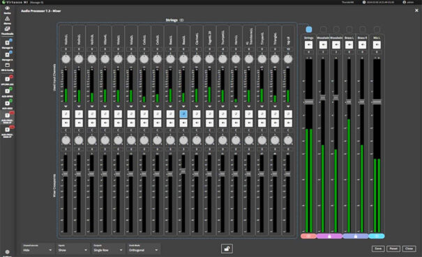 Sony - Nevion - Virtuoso - Interfaz de audio