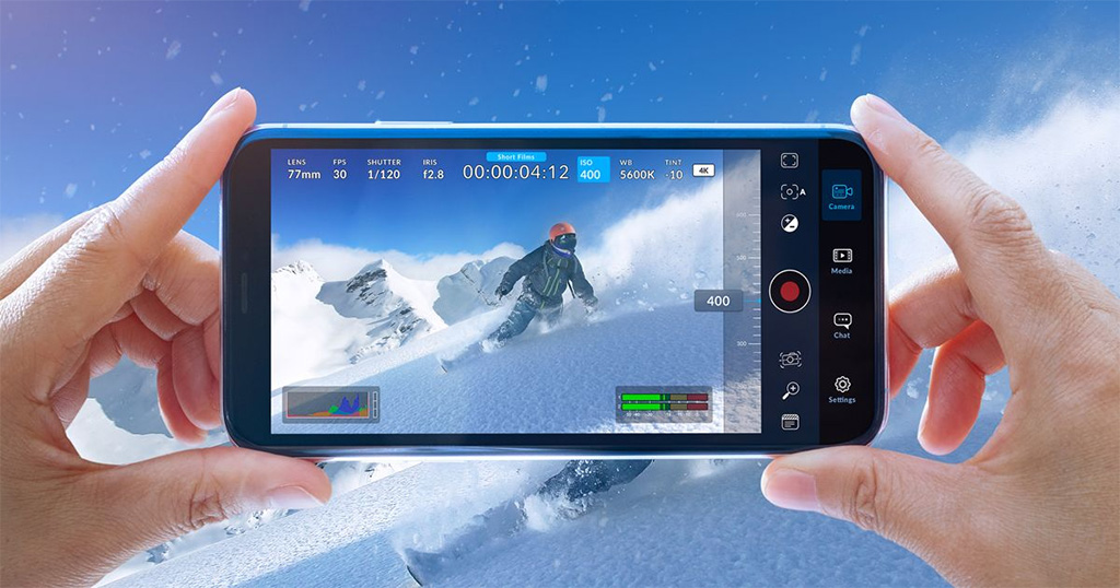 Blackmagic rilascia la versione 1.3 dell'app Blackmagic Camera