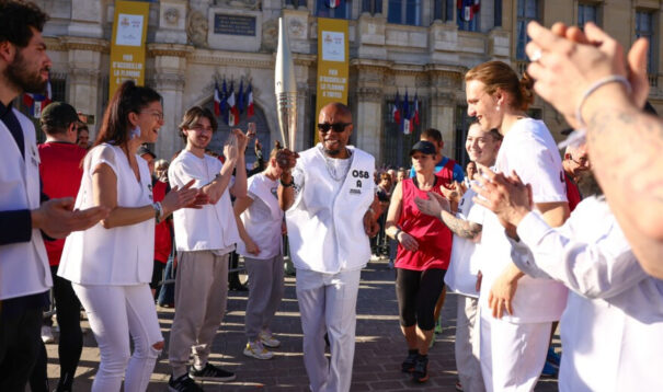 TVU France tv - Antorcha - (Foto: Paris 2024 / Clément Mahoudeau)