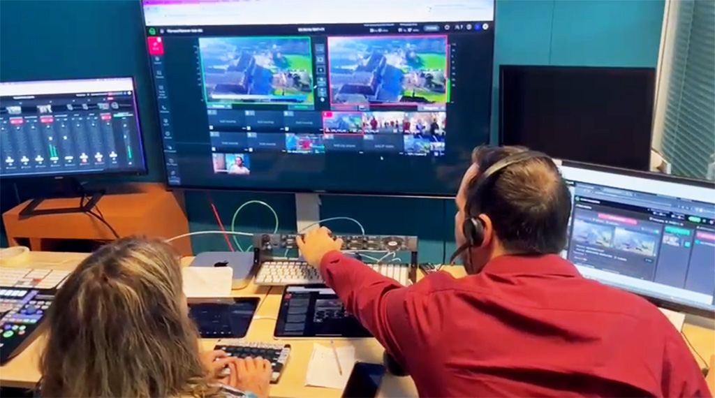 TVU Networks cloud, 5G y Starlink, en france.tv PARIS 2024