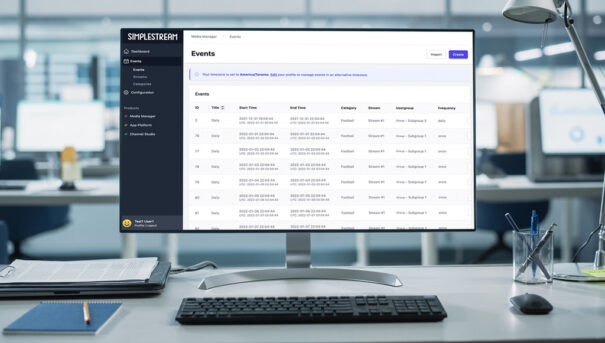 Simplestream - Channel Studio - Livestream Scheduler - IBC 2024