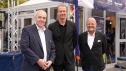 De izda. dcha.: Stefan Breder, Roger Persson y NicolasHans