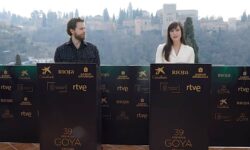 Lecture des candidats à la 39e édition des Goya Awards