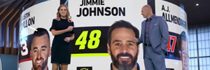 ‘Nascar Race Hub’ (Fox Sports): 2.500 programas con la tecnología XR Reality de Zero Density