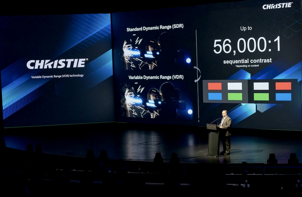 Christie presenta la tecnología VDR en Australian International Movie Convention