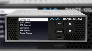 AJA - Dante 12GAM - NAB 2025
