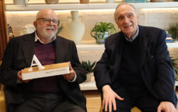 Academia de Cine - Premio de comunicación Alfonso Sánchez - Jaume Figueras Fernando Méndez Leite (Foto: Academia de Cine)