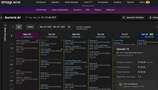 Amagi - NAB 2025 - Smart Scheduler