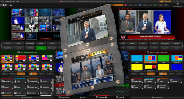 FOR-A - NAB 2025 - Mixboard