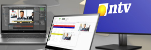 Neuron y Aston (Brainstorm), protagonistas de la transformación del grafismo de NTV Mongolia