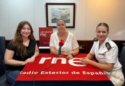 The Princess of Asturias in 'Spaniards at sea'